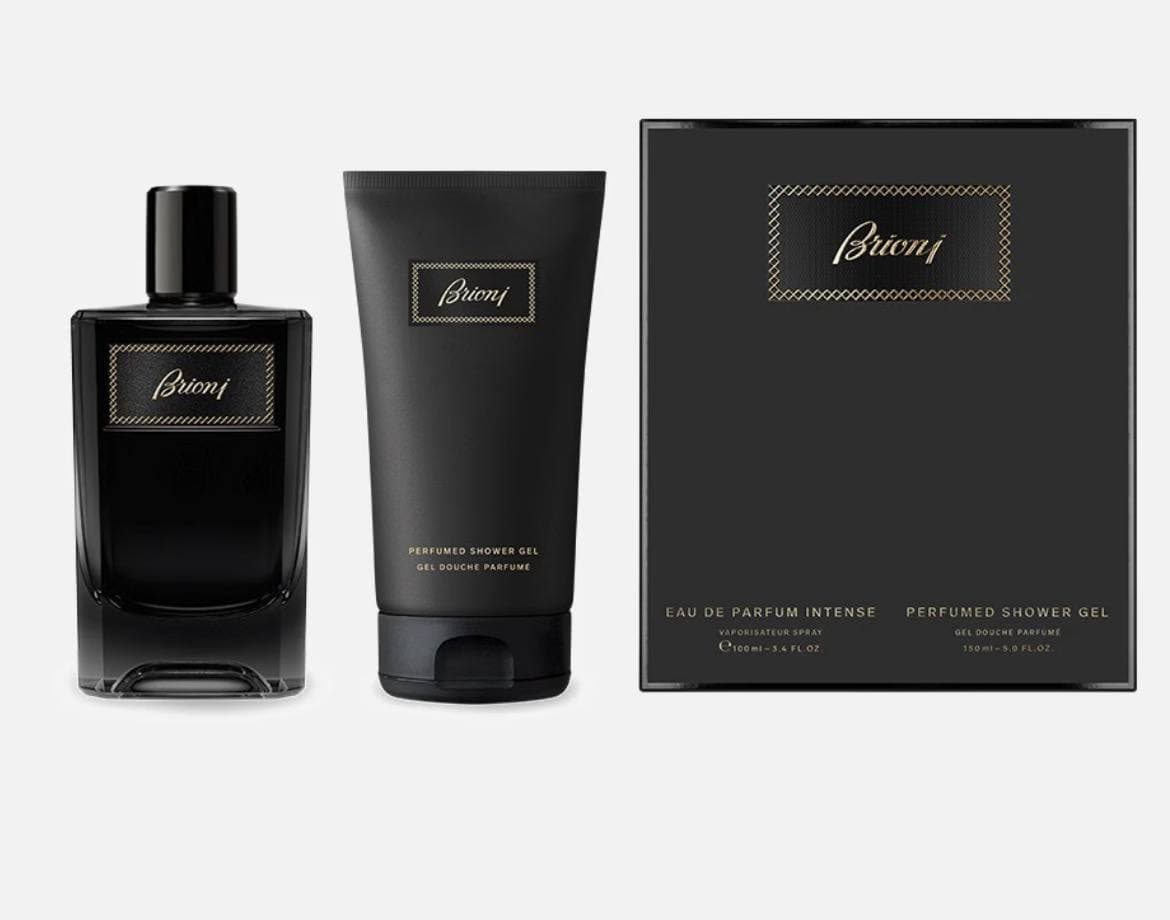 Coffrer Brioni-brioni-Eau de Parfum Intense-100ml + Gel Douche-150ml (2 pièces)