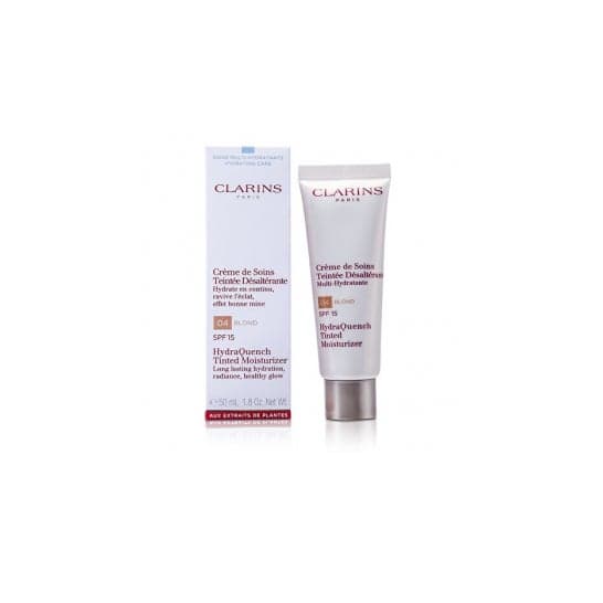 Clarins--Paris-Crème de Soins Teintée Désaltérante Multi Hydratante SPF 15-Teinte 04 Blond-50ml