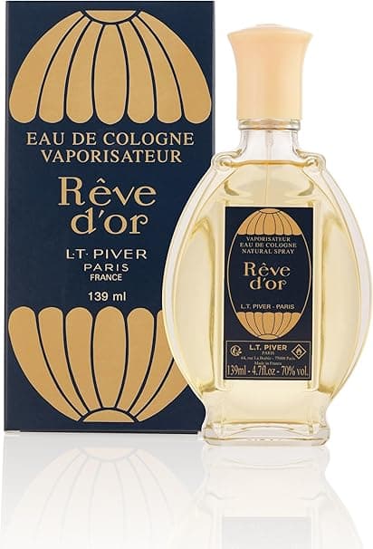 L.T. Piver (1889)-Rêve d'Or-Eau de Cologne Vaporisateur-139ml (Vintage)