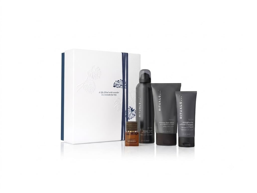 Coffret Rituals-Mousse de Douche-200ml + Eau de Parfum-15ml-(04 pièces)