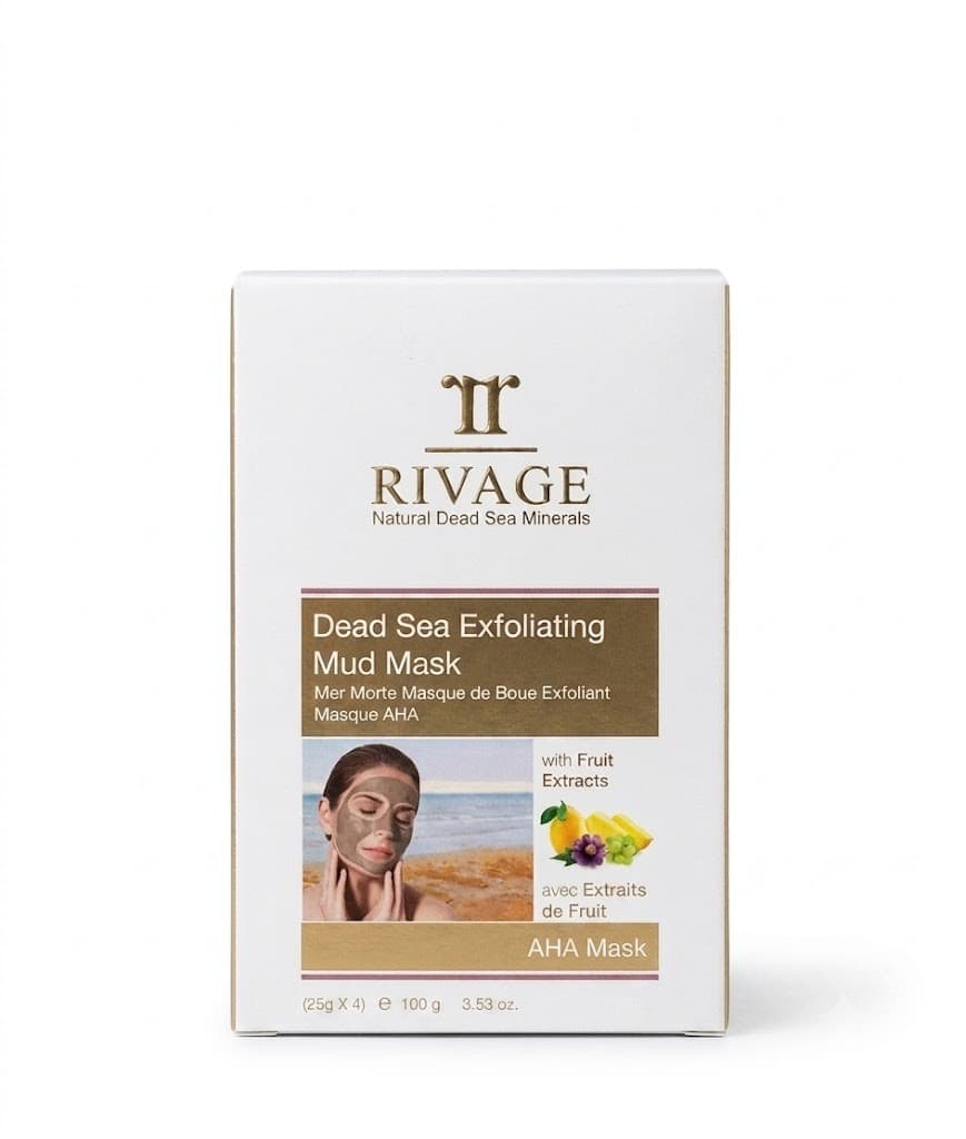 Rivage-Dead Sea Exfoliating Mud Mask Sachets (25g X 4)-100g