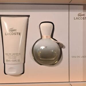 Coffret LACOSTE-Eau de Lacoste Femme-90ml+Lait 100ml