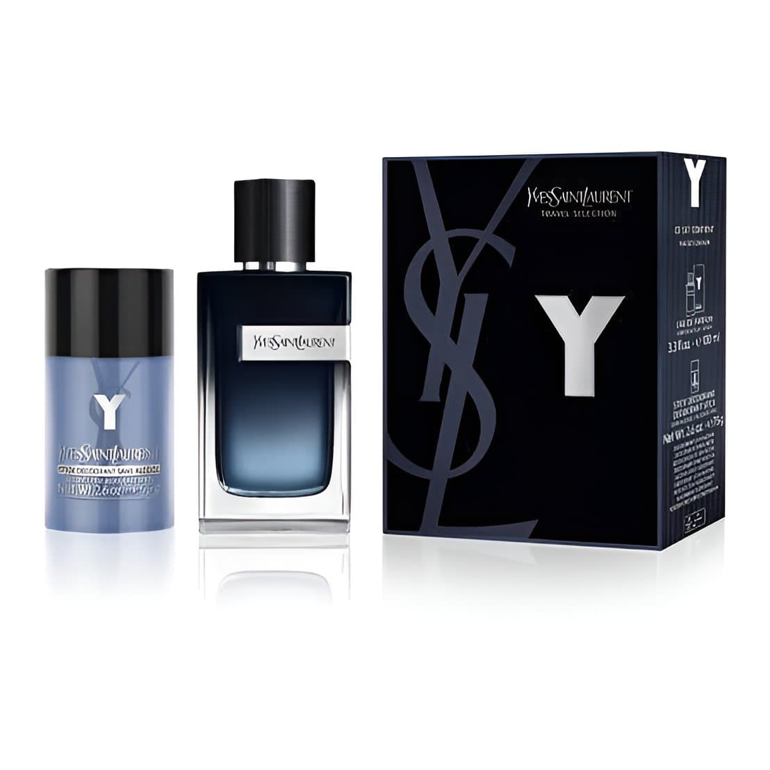 Coffret-Yves Saint Laurent-Y- EAU DE PARFUM-100ml+Stick